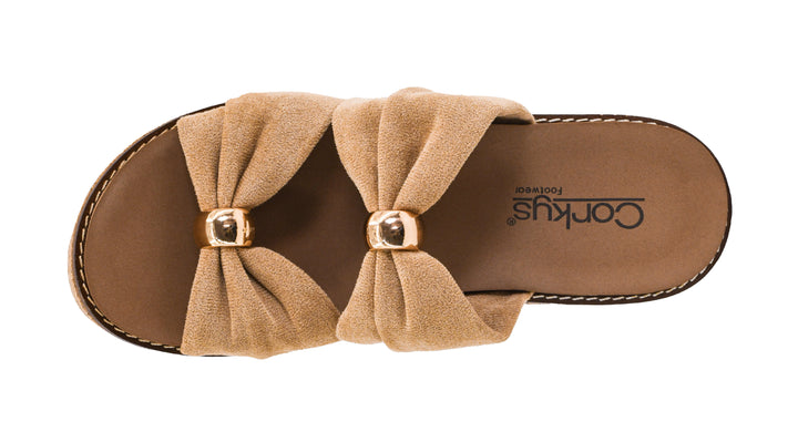 SHOE PARTY! Miss Understood Camel Faux Suede by Corkys (Ships in 2-3 Weeks)