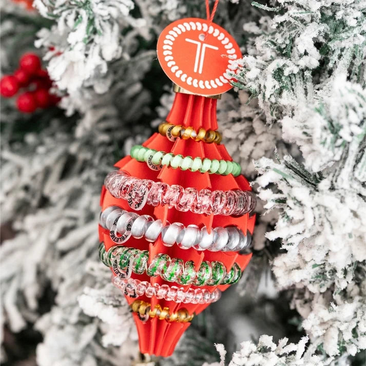 2026 Coil Hair Tie Set Ornament by Teleties (Ships in 1-2 Weeks)