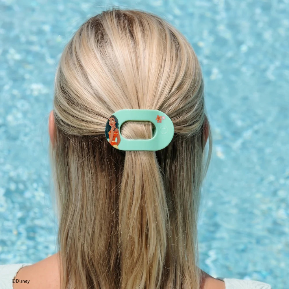 Tiny Teleties Flat Oval Clip - Moana (Ships Next Week)