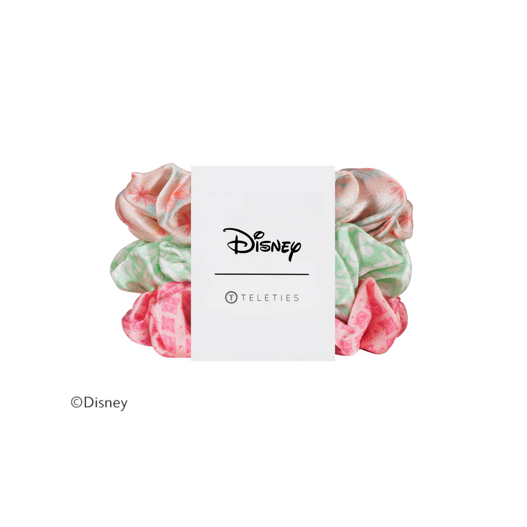 Teleties Scrunchies - Silk Large Band Pack of 3 - Moana (Ships Next Week)