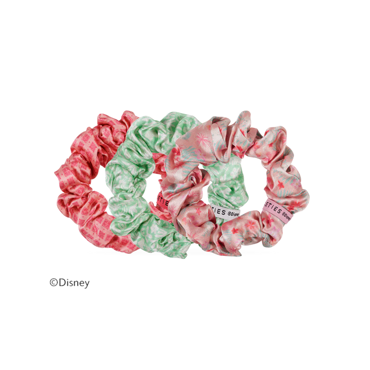 Teleties Scrunchies - Silk Large Band Pack of 3 - Moana (Ships Next Week)