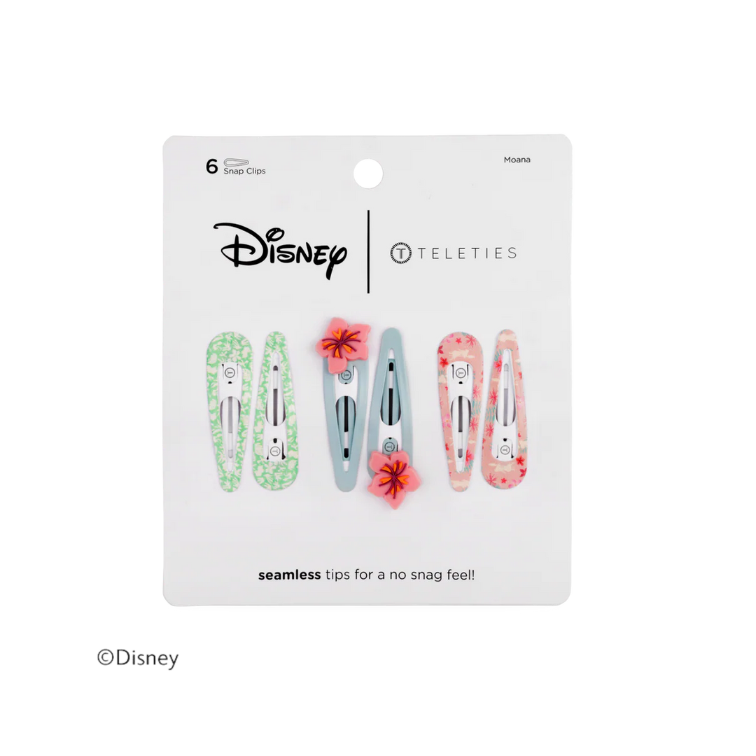 Teleties Snap Clip Set - Moana (Ships Next Week)