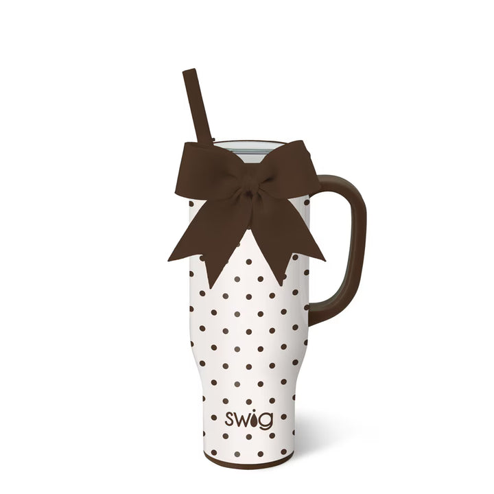 JUNE MARKET: Mocha Dots by Swig (Ships Late September)