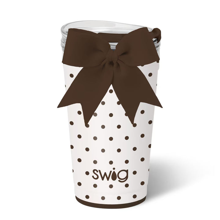 JUNE MARKET: Mocha Dots by Swig (Ships Late September)