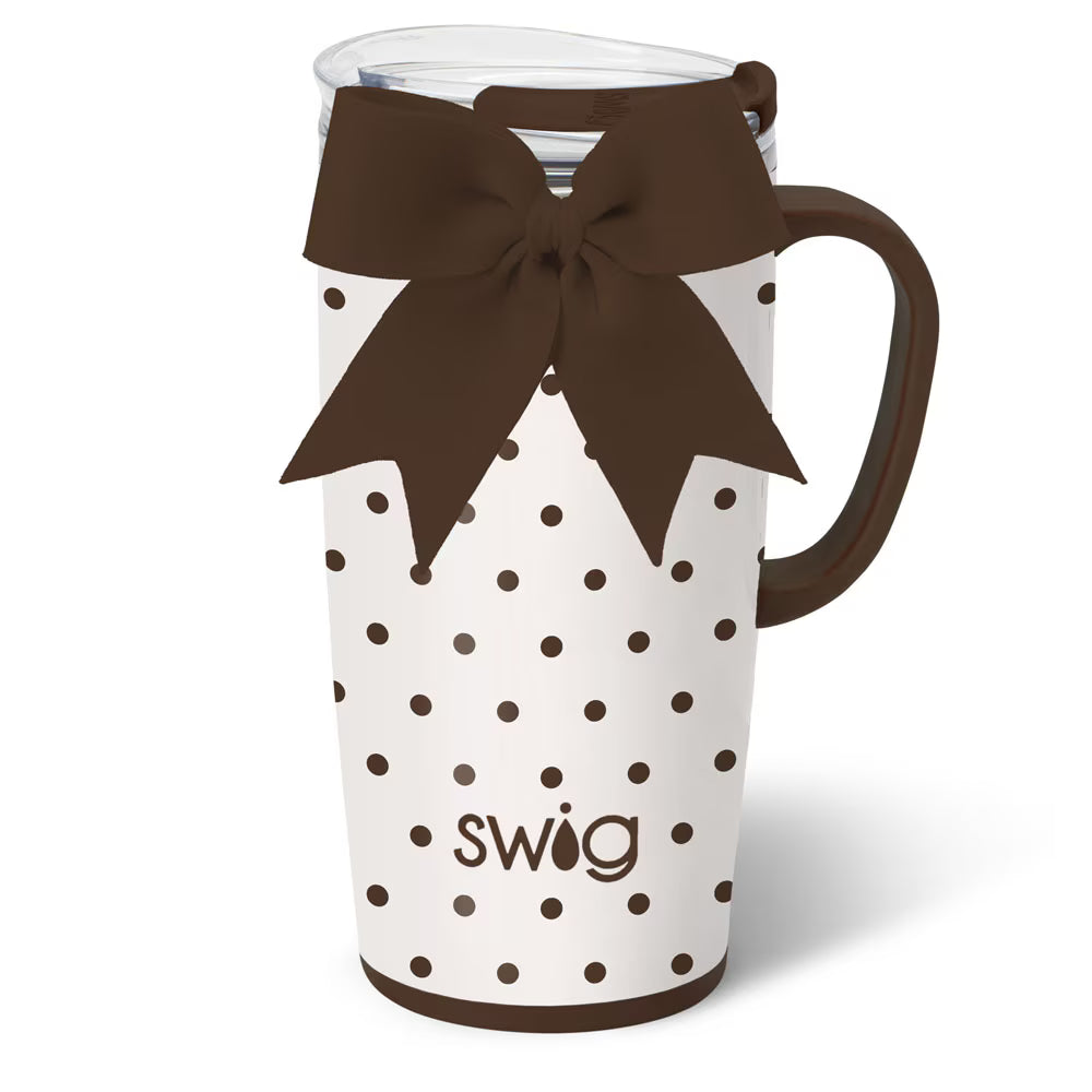 JUNE MARKET: Mocha Dots by Swig (Ships Late September)