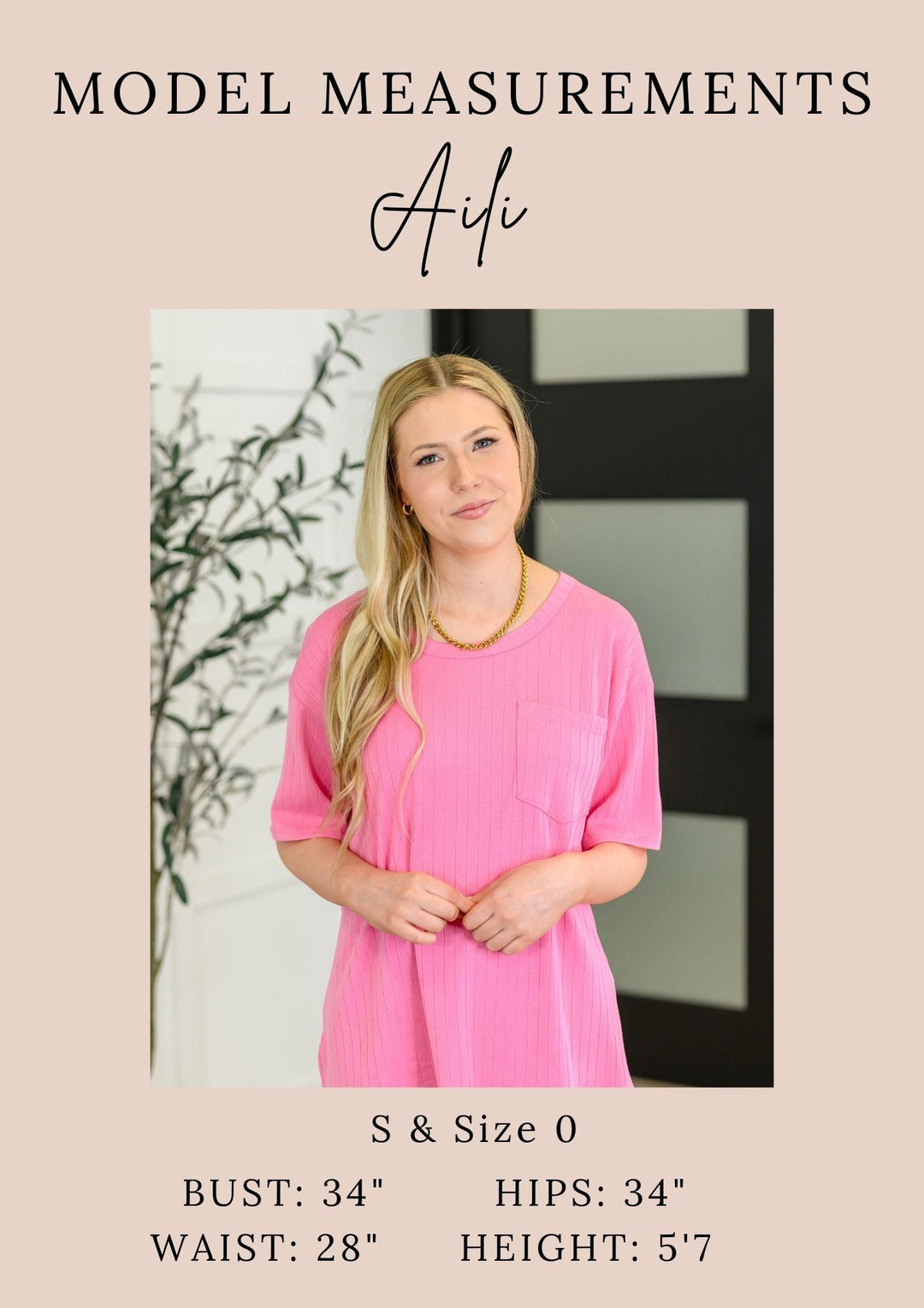 Take It Easy Slouchy Tee in Hot Pink - 6/25