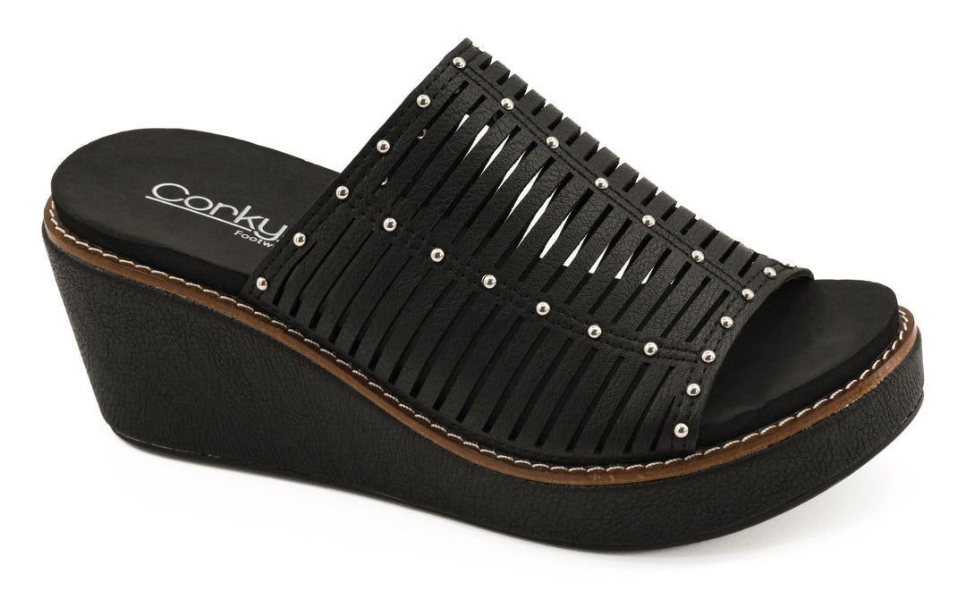 SHOE PARTY! Much Better Black by Corkys (Ships in 2-3 Weeks)