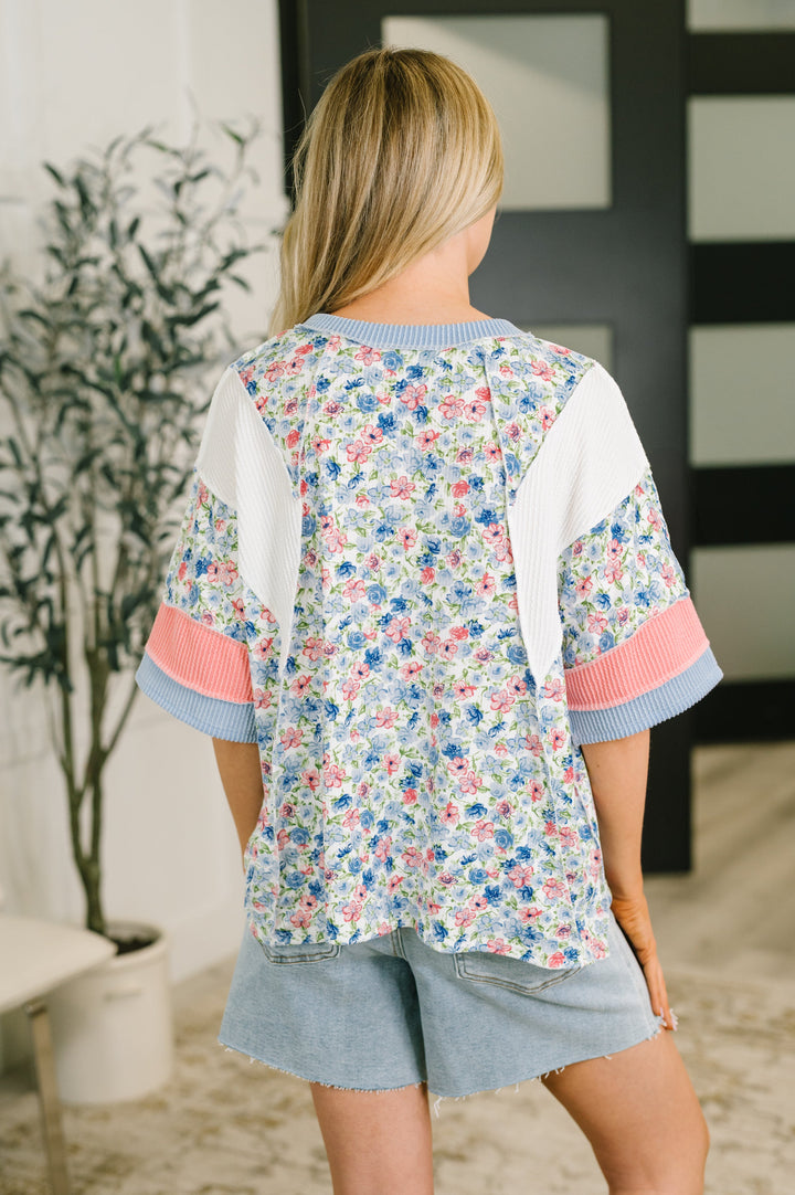 My Version Of Love Color Block Top - 7/31