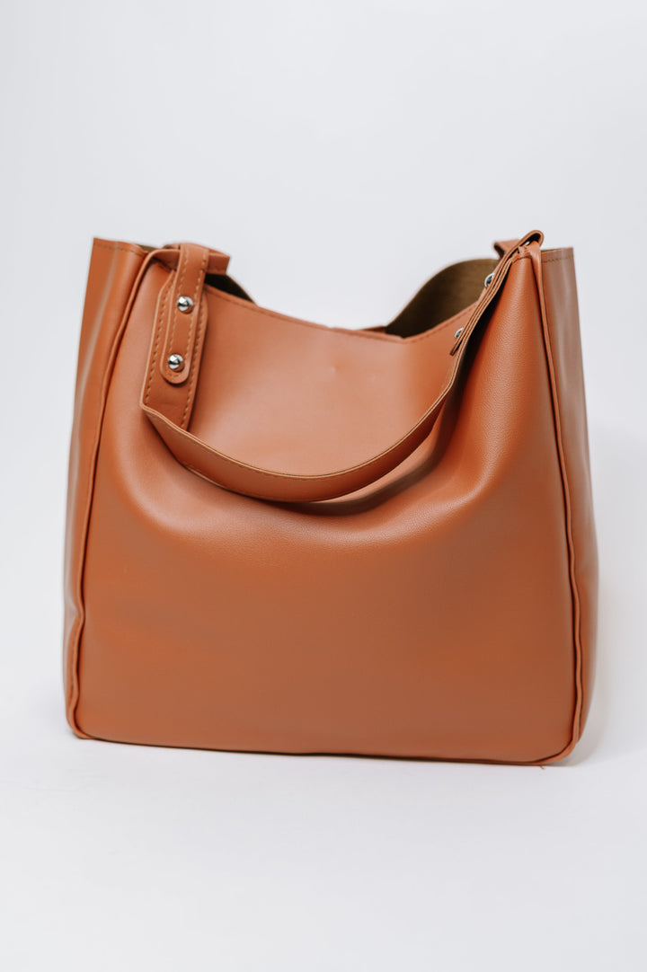 My Whole Life Shoulder Bag in Camel - 4/27