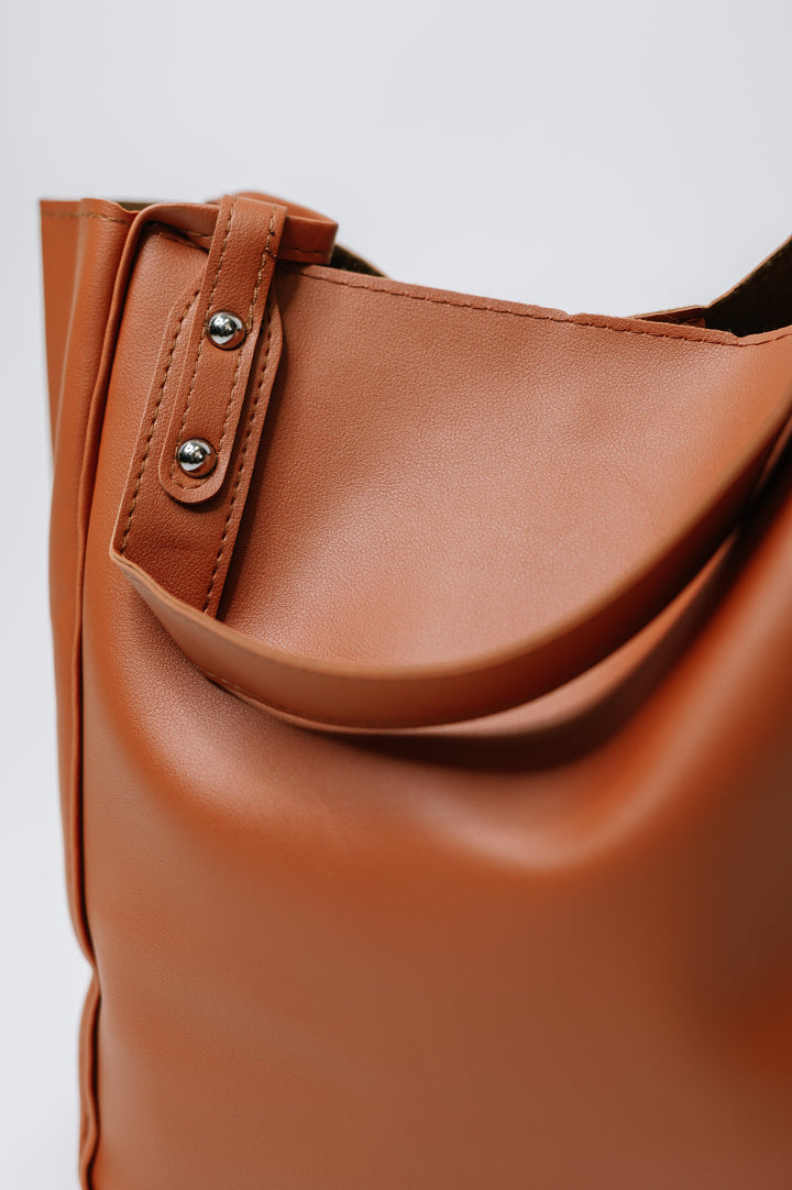 My Whole Life Shoulder Bag in Camel - 4/27