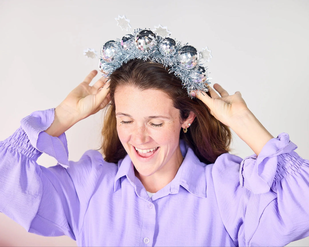 Disco Darling Discoball Novelty Headband