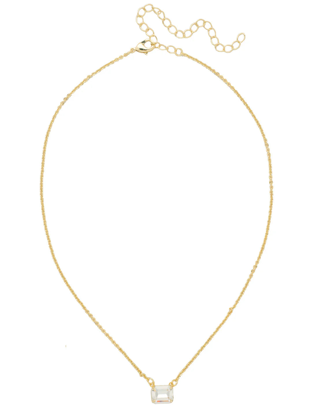 Octavia Single Crystal Pendant Necklace by Sorrelli (Ships in 2-3 Weeks)