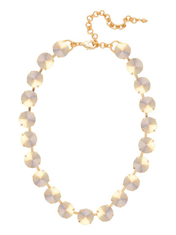 Nadine Tennis Necklace by Sorrelli - Crystal Aurora Borealis