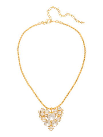 Jolie Pendant Necklace by Sorrelli - Crystal