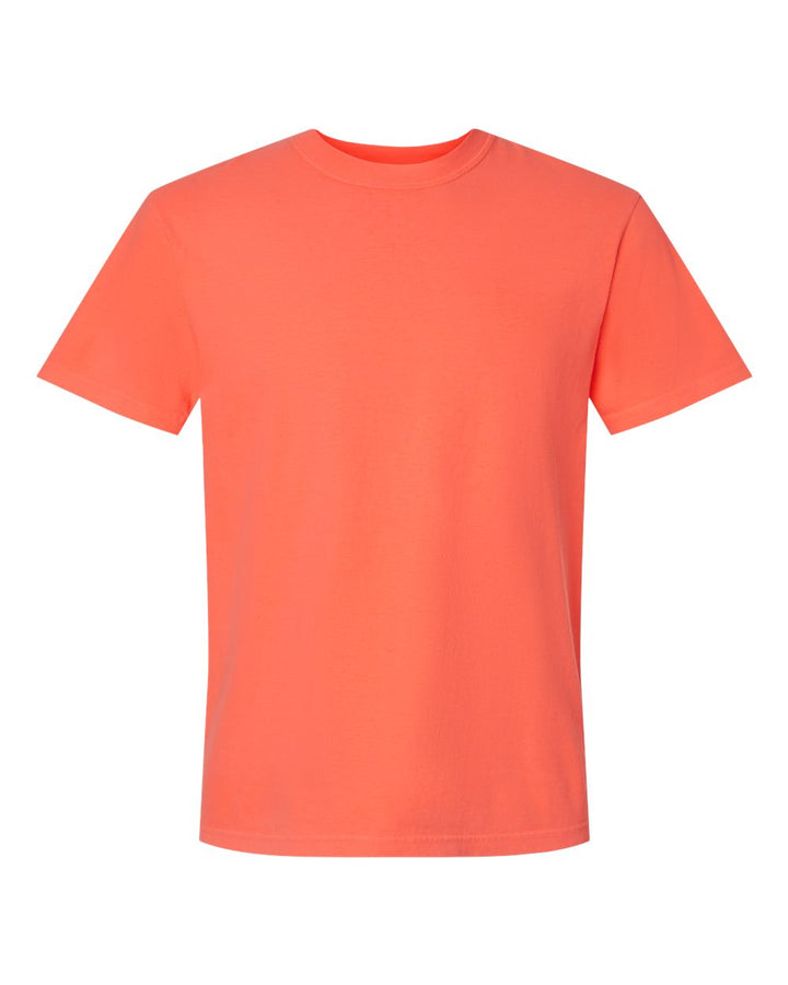 by PrepO: Custom Embroidered Neon Shadow Initial Comfort Colors Tee (Ships in 2-3 Weeks)