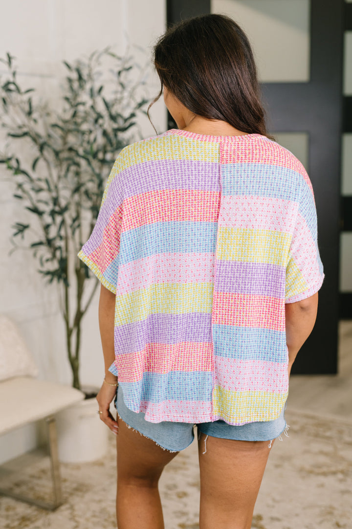 Never Been So Sure Textured Top - 7/21