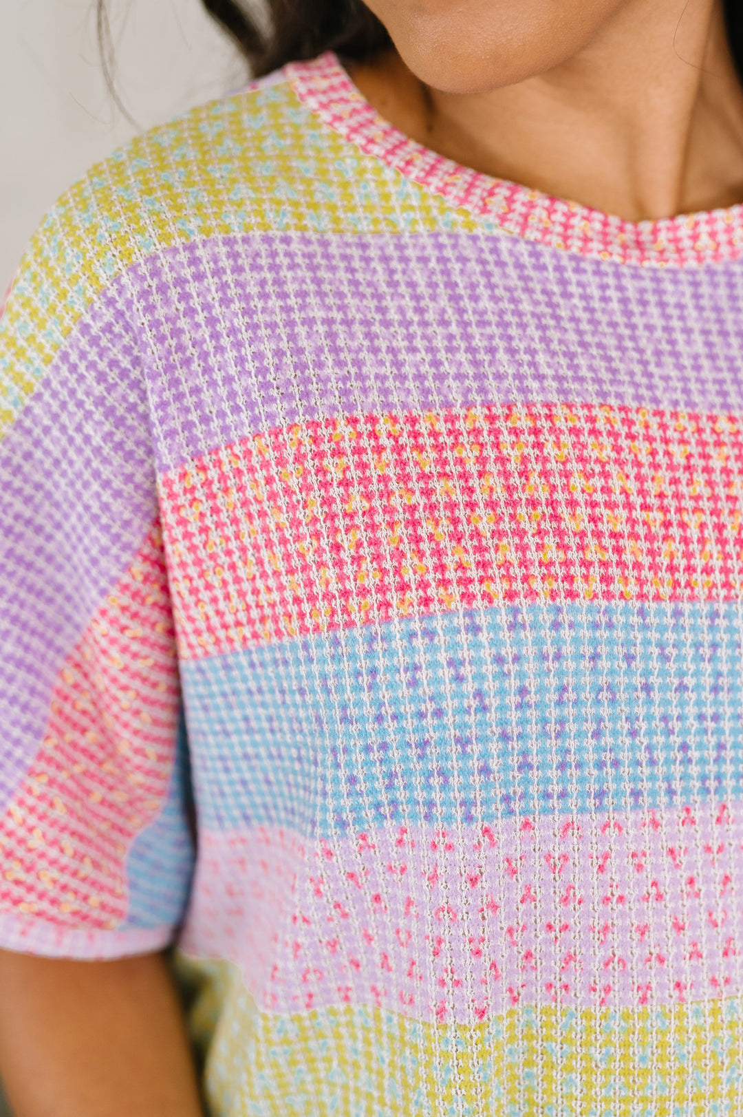 Never Been So Sure Textured Top - 7/21