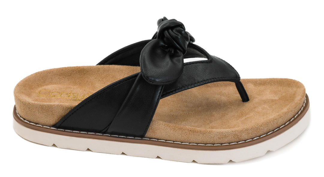 SHOE PARTY! Never Settle Black by Corkys (Ships in 2-3 Weeks)