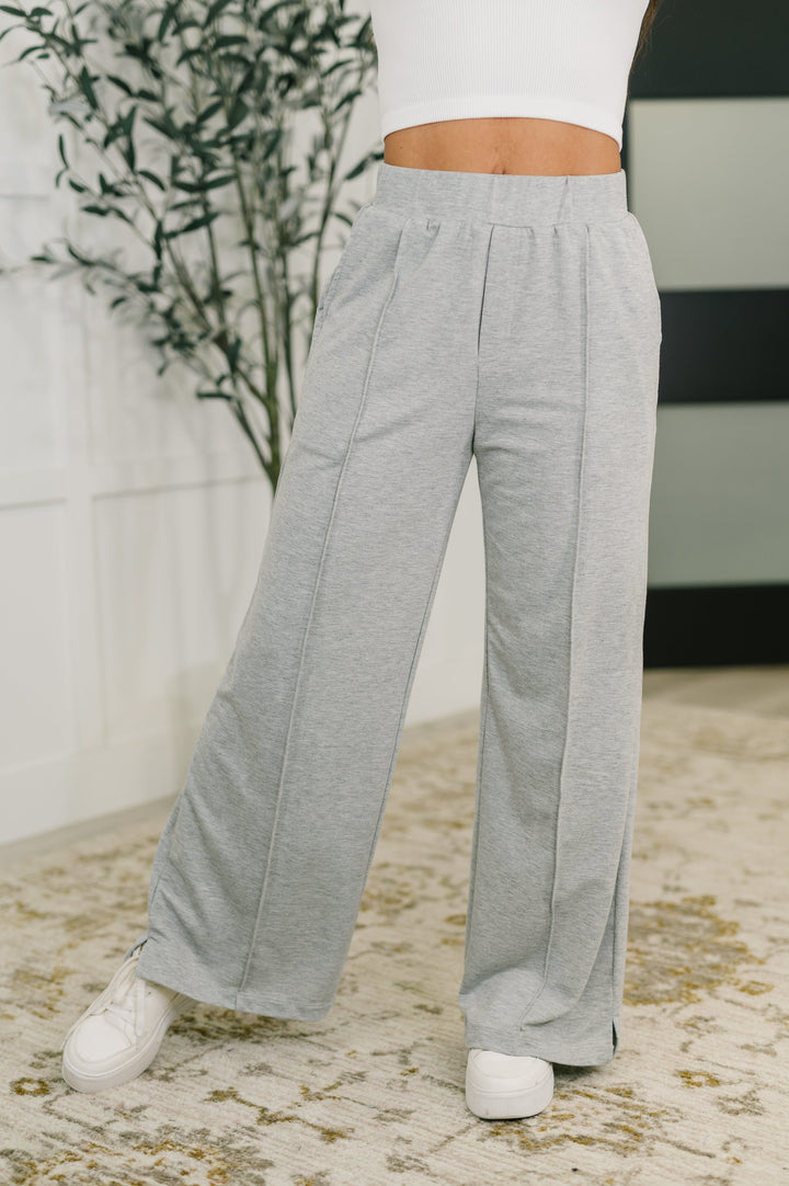 New Discovery Center Seam Wide Leg Pants - 6/15