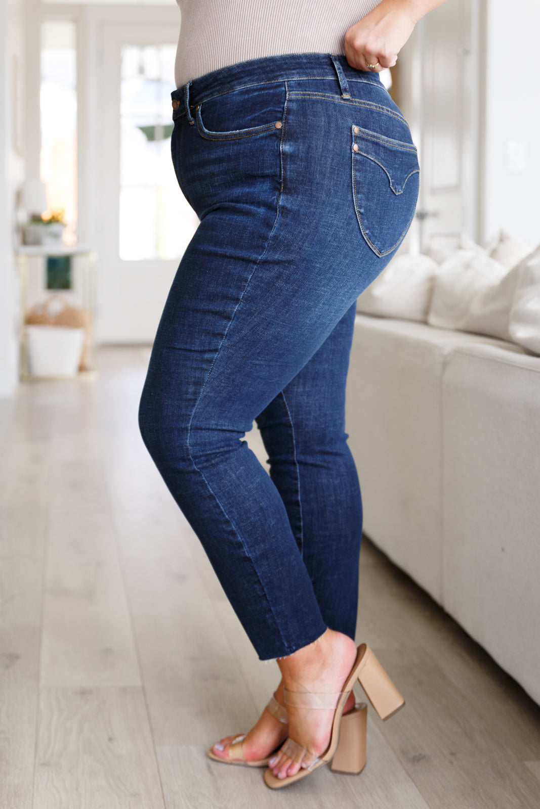 Nicole Tummy Control Skinny Jeans by Judy Blue