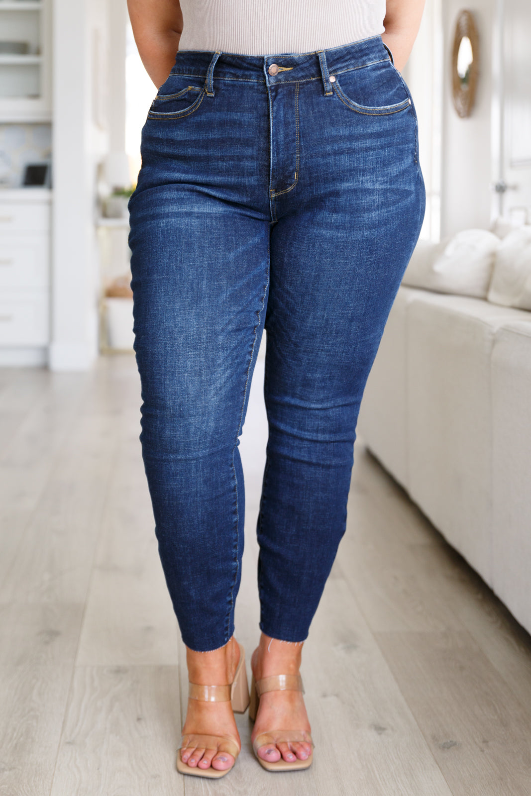 Nicole Tummy Control Skinny Jeans by Judy Blue