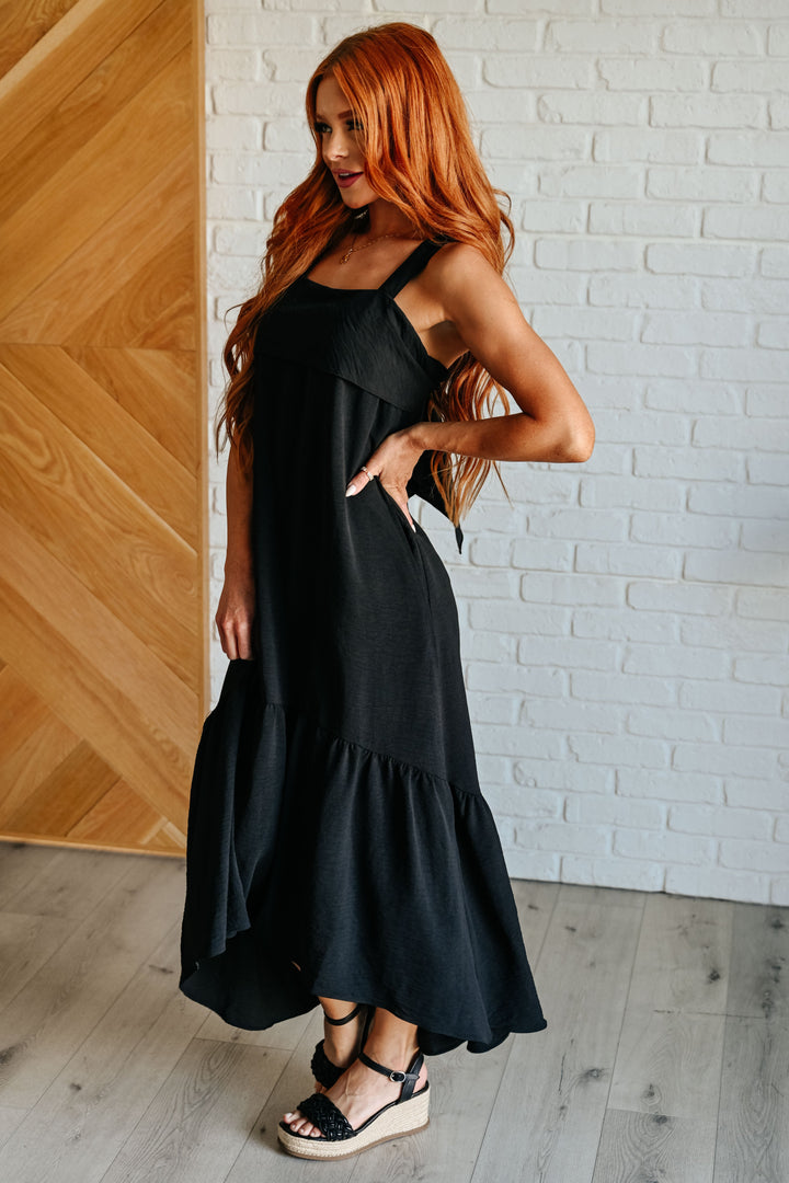 Nightlife Tie Back Maxi Dress - 5/7