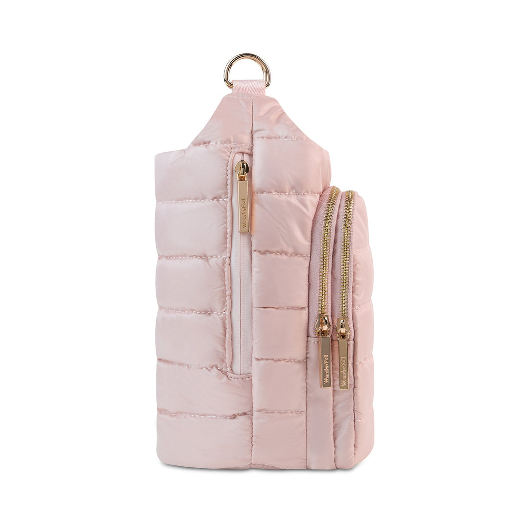 JUNE MARKET: HydroBag HANDLE®- Blush with Blush and Cream Strap, Gold Hardware by Wanderfull (Ships in 2-3 Weeks)