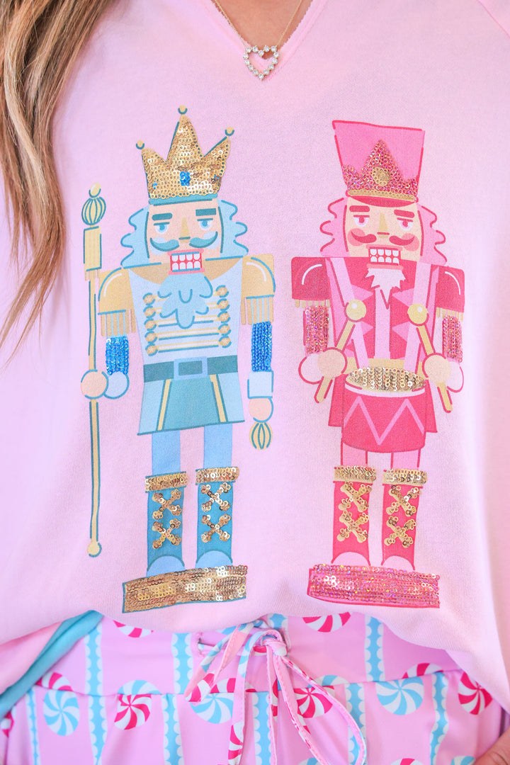 Nutcracker Vibes French Terry Pullover by Jess Lea (PREORDER: Ships in October)