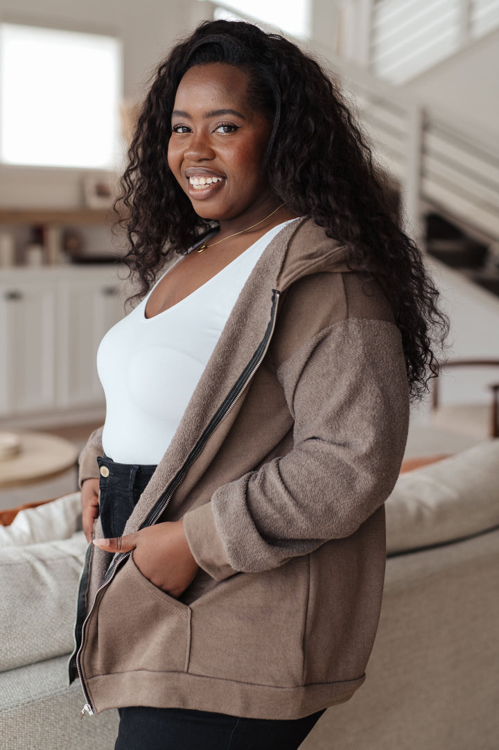 On And On Zip Up Hoodie - 12/4