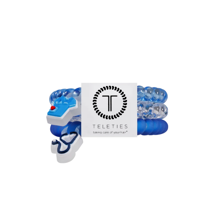 Teleties Hair Tie - Small Band Pack of 3 - On Call