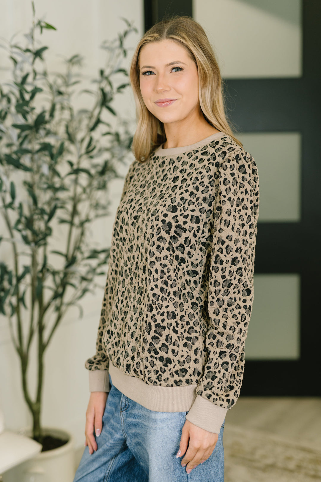 On The Prowl Leopard Print Top - 3/2