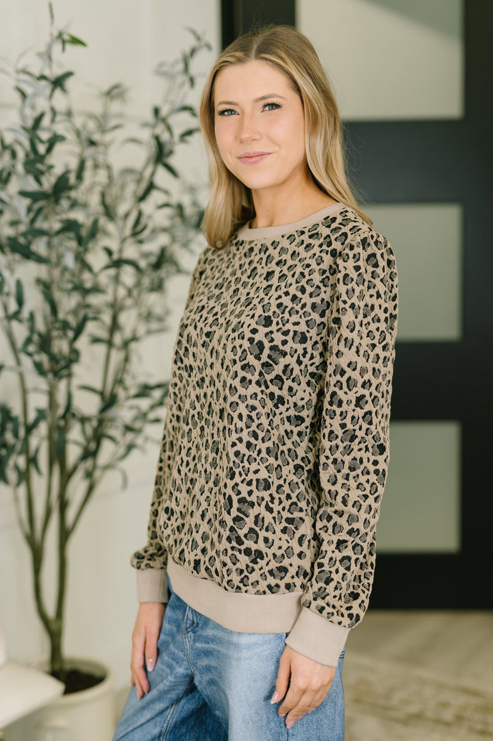 On The Prowl Leopard Print Top - 3/2