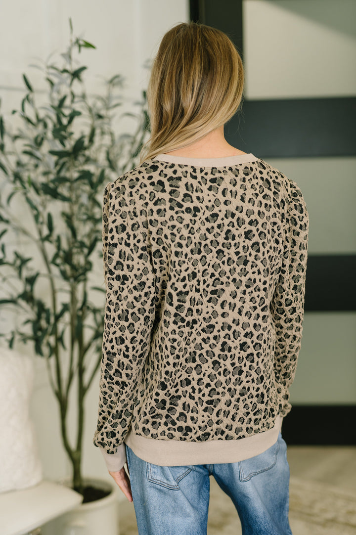 On The Prowl Leopard Print Top - 3/2