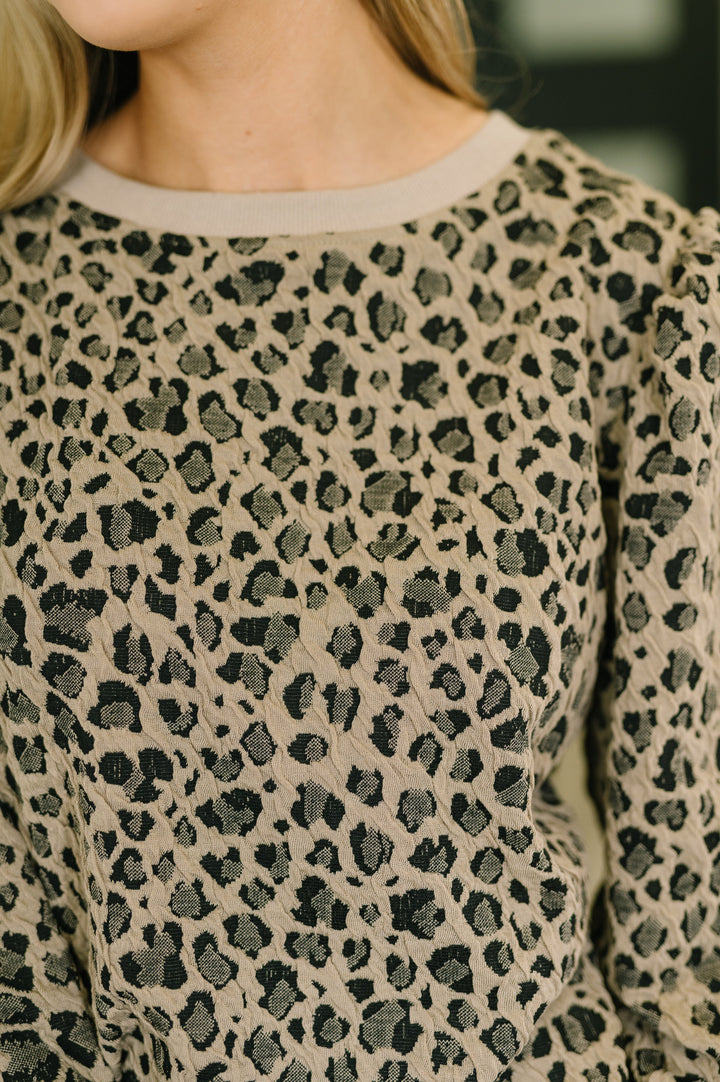 On The Prowl Leopard Print Top - 3/2
