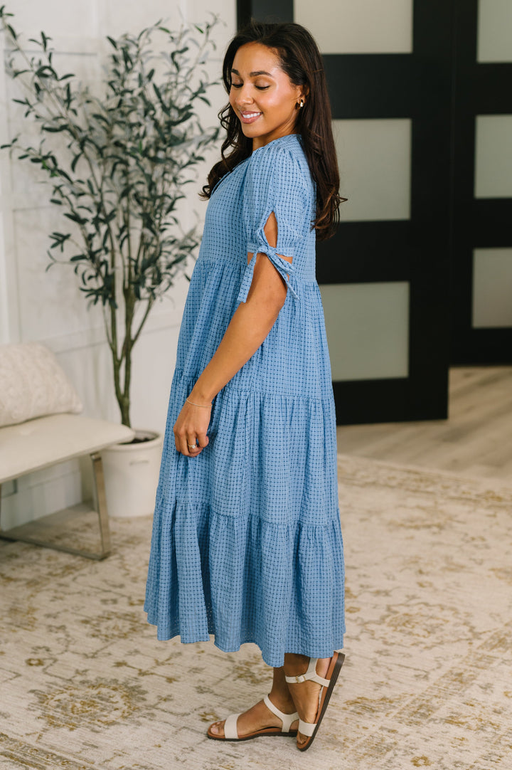 One Less Crisis Tiered Midi Dress - 5/26