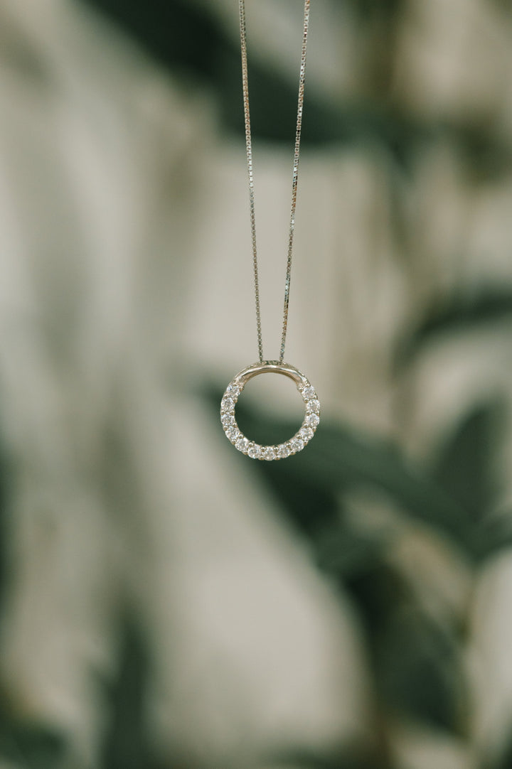 Only You Sterling Silver Necklace - 6/15