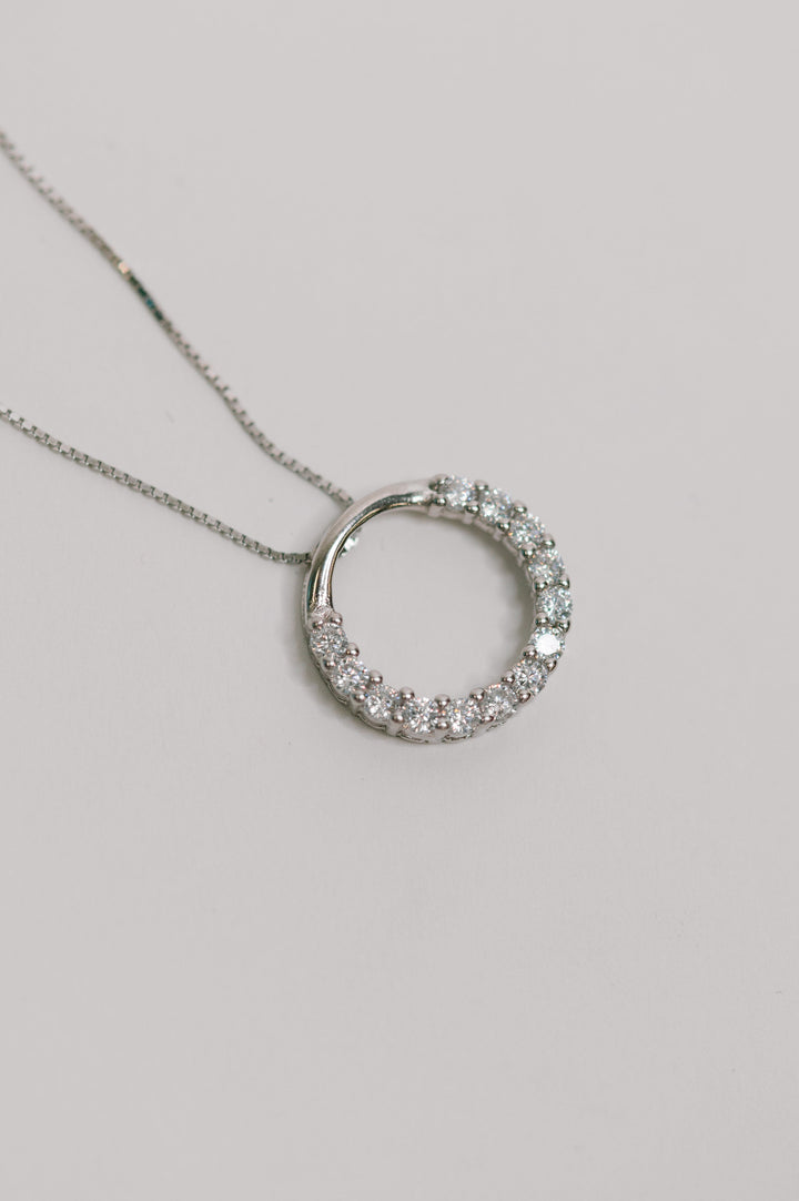 Only You Sterling Silver Necklace - 6/15