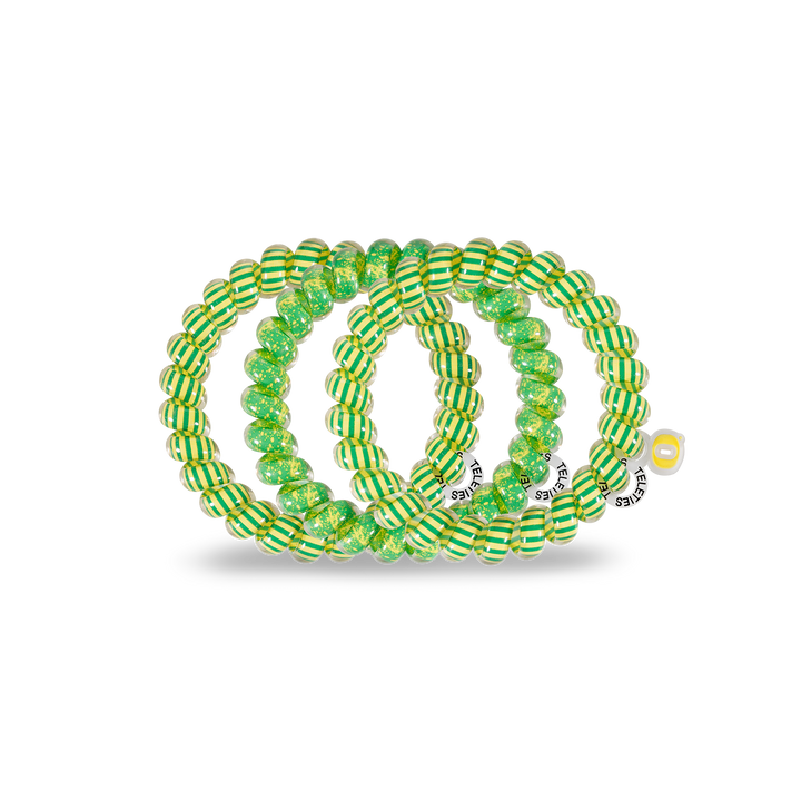 Teleties Hair Tie - Large Band Pack of 3 - University of Oregon