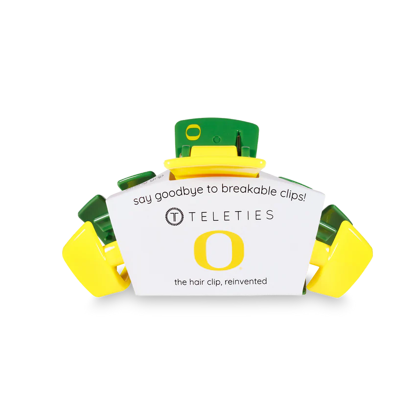 Medium Teleties Claw Clip - University of Oregon