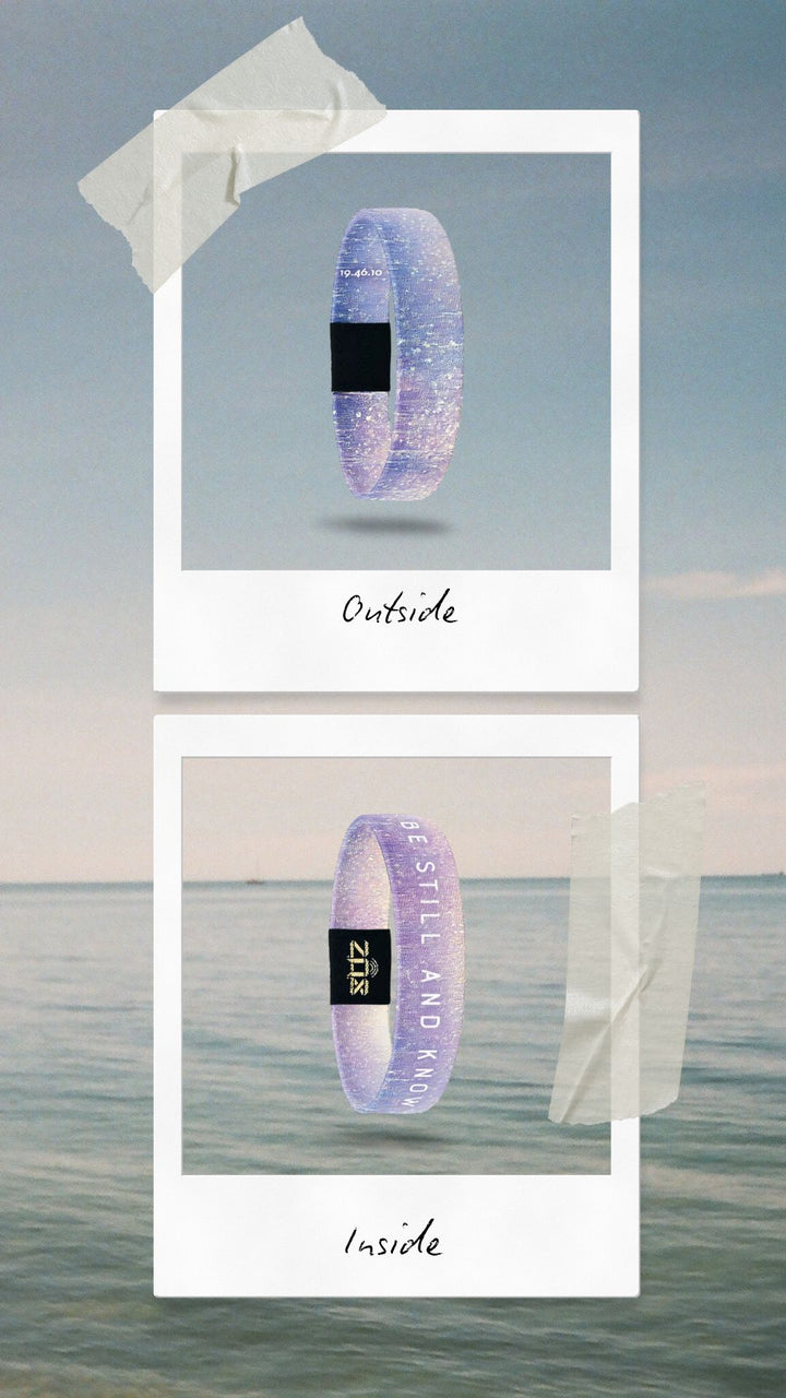 Be Still And Know Bible Verse Bracelet by ZOX