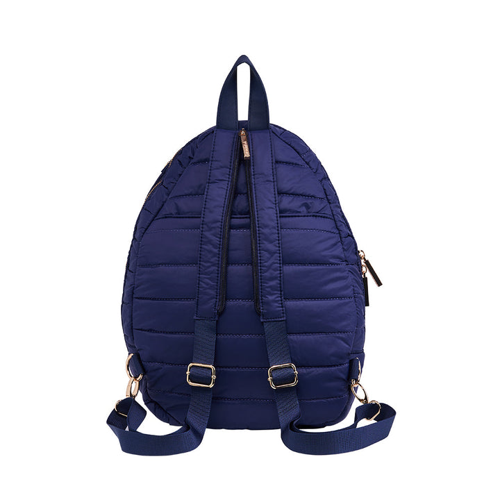 JUNE MARKET: Pickleball HydroSling Bag with Removable Racquet Cover- Navy Matte with Stripe by Wanderfull (Ships in 2-3 Weeks)