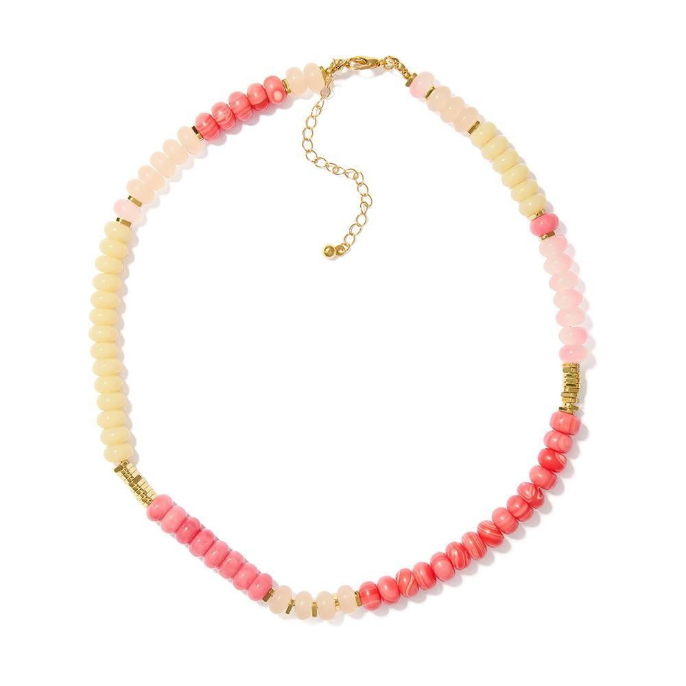 Stone Beaded Candy Necklace