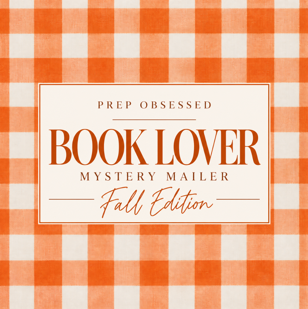 Book Lover Mystery Mailer by Prep Obsessed: Fall Edition (Ships in 3 Weeks)