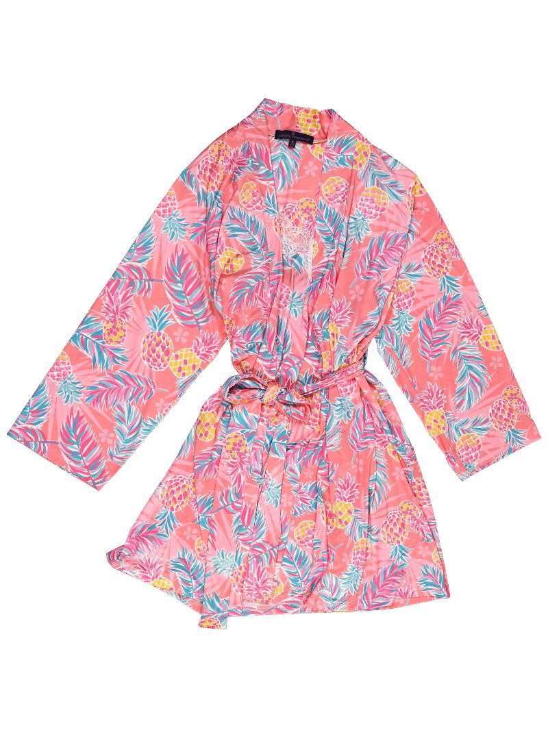 Pineapple Robe & Chemise Set by Simply Southern