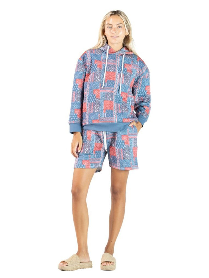 Americana Quilted Hoodie by Simply Southern