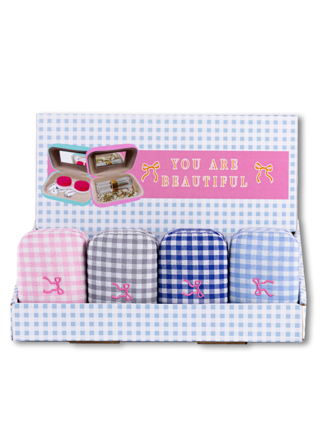 Small Gingham Accessory Cases by Simply Southern