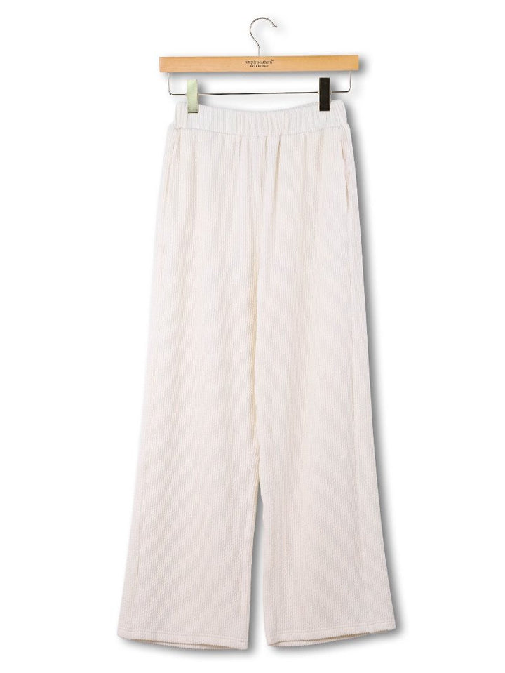 Corded Wide Leg Pants - Pearl by Simply Southern