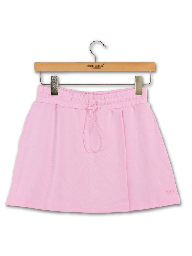 Wrap Skort - Blush by Simply Southern