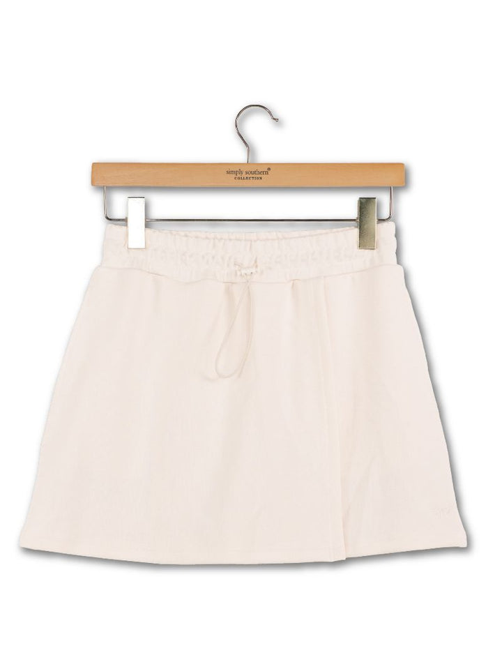 Wrap Skort - Pearl by Simply Southern