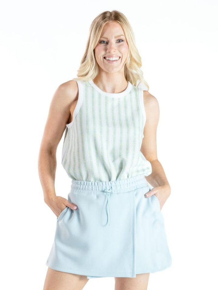 Wrap Skort - Robin's Egg by Simply Southern